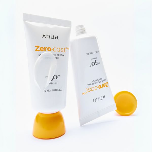 Anua – Zero-cast Moisturizing Finish Sunscreen, 50ml