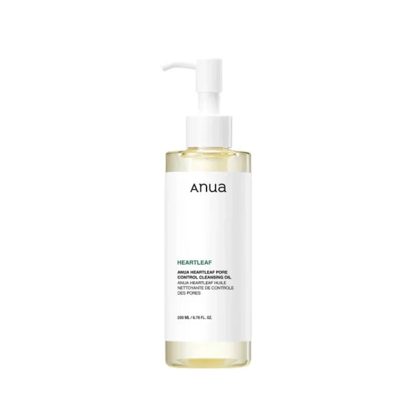 Anua Heartleaf Pore Control Cleansing Oil – Olio Detergente Purificante e Anti-Punti Neri (200ml)