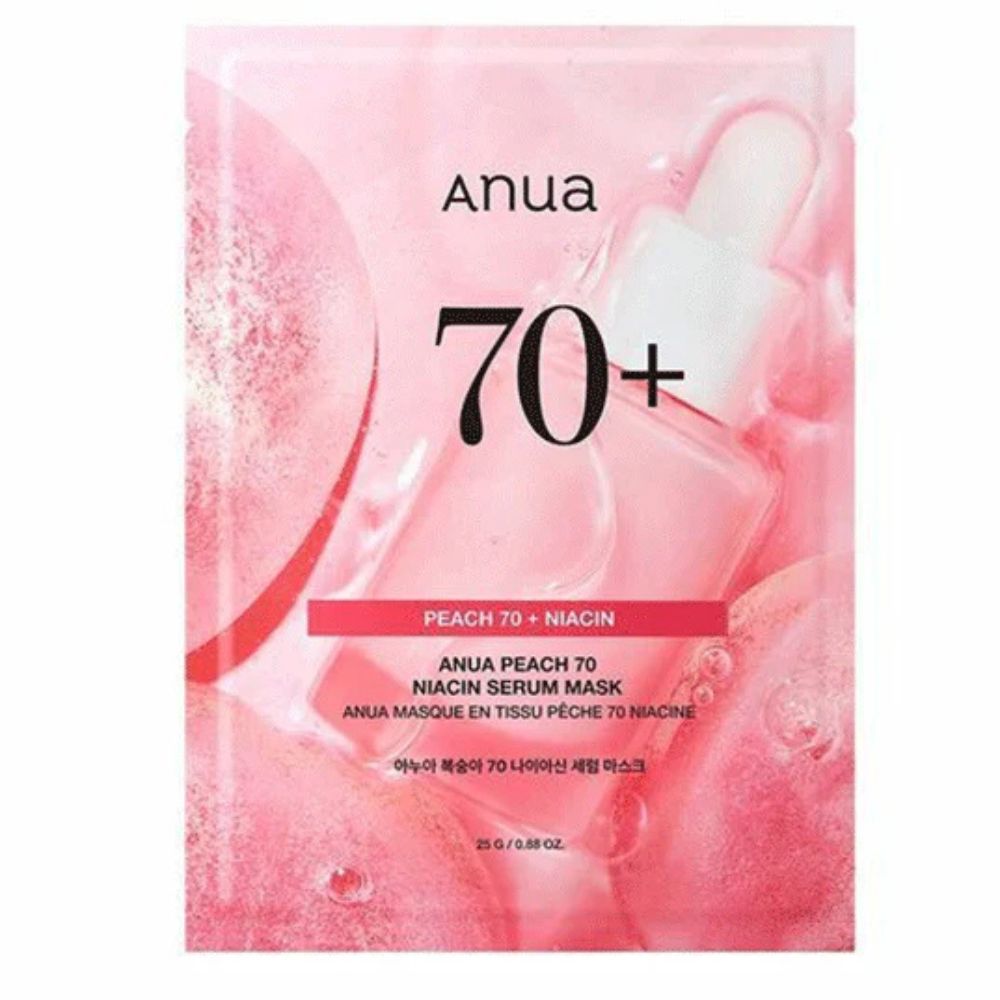 Anua – Peach 70 Niacin Serum Mask, 25ml – 1 piece