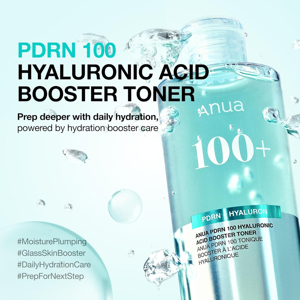 Anua – PDRN 100 Hyaluronic Acid Booster Toner, 250ml