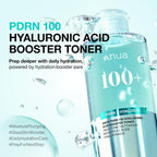 Anua – PDRN 100 Hyaluronic Acid Booster Toner, 250ml
