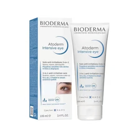 Bioderma Atoderm Intensive Eye - Trattamento 3-in-1 Palpebre Sensibili (100ml)