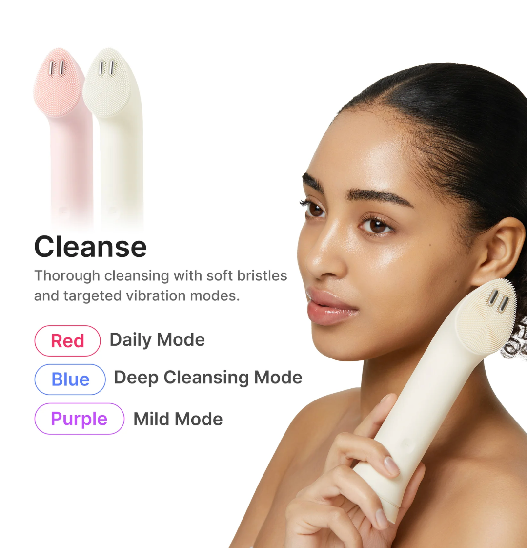 Medicube – AGE-R Booster Cleanser Head, Beige