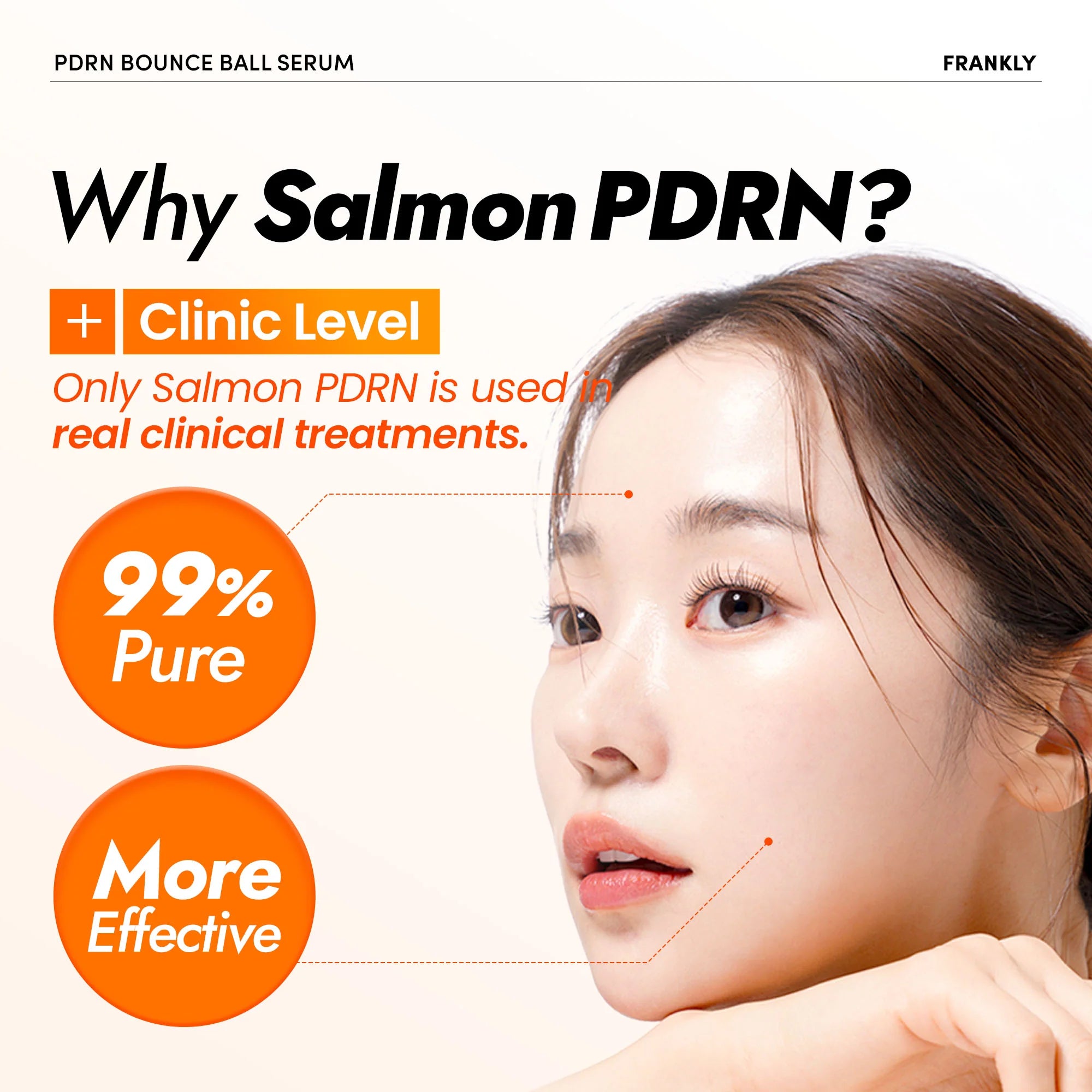 FRANKLY – PDRN Bounce Ball Serum, 30ml