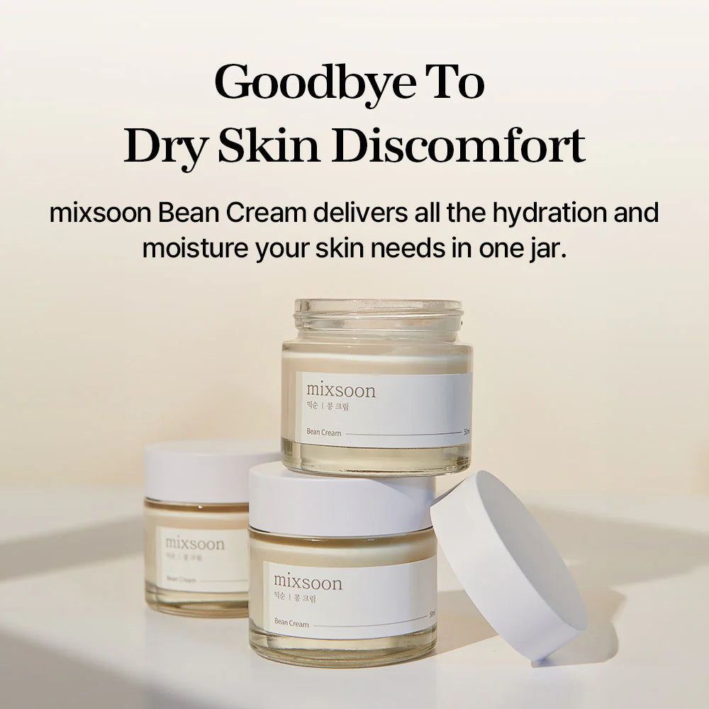 Mixsoon Bean Cream – Crema Viso Nutriente e Illuminante