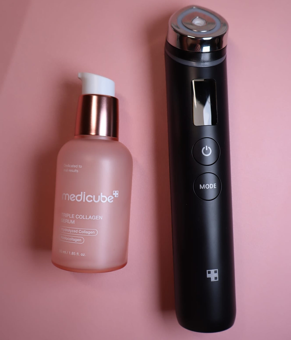 Kit Medicube: AGE-R Booster Pro (Black Edition) + Triple Collagen Serum