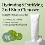 Mixsoon Centella Cleansing Foam – Detergente Viso Lenitivo alla Centella Asiatica (150ml)