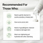 Mixsoon Centella Cleansing Foam – Detergente Viso Lenitivo alla Centella Asiatica (150ml)