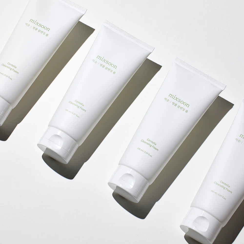 Mixsoon Centella Cleansing Foam – Detergente Viso Lenitivo alla Centella Asiatica (150ml)