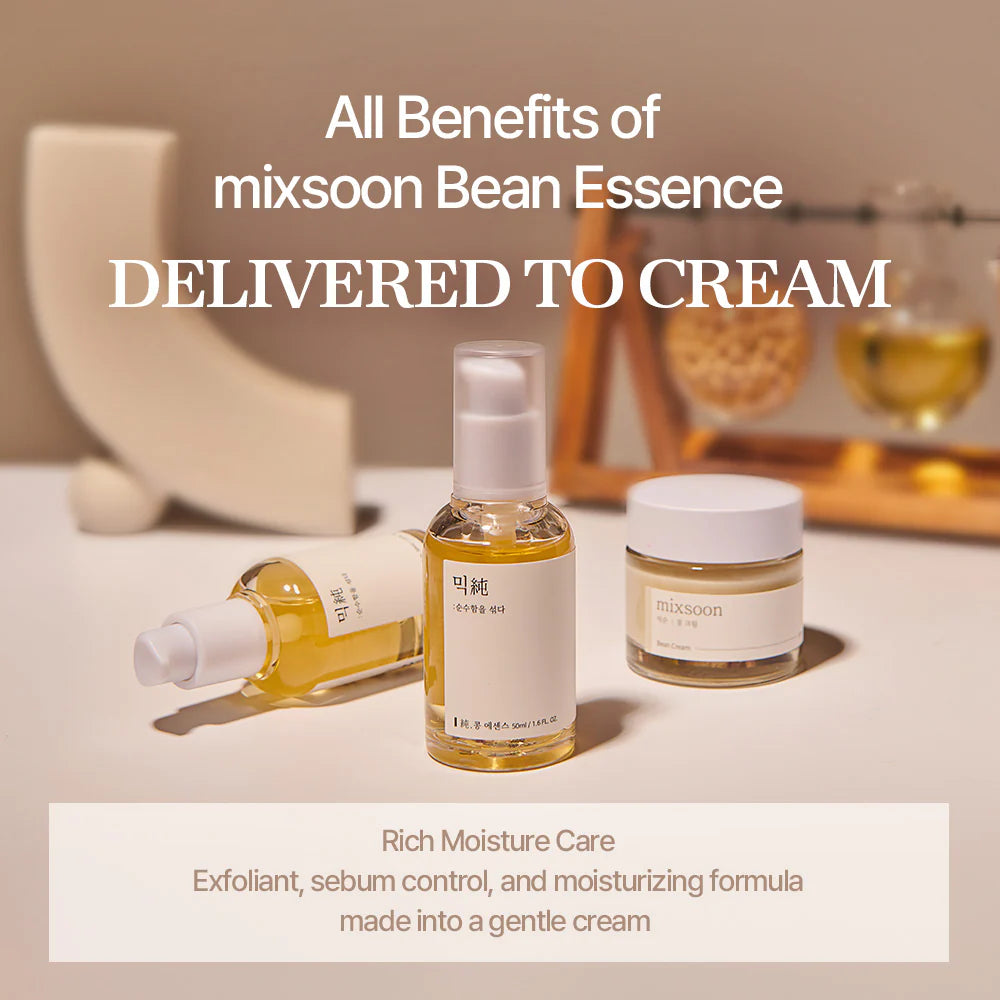 Mixsoon Bean Cream – Crema Viso Nutriente e Illuminante